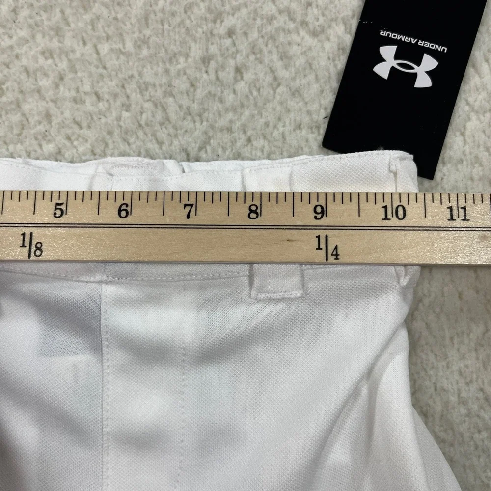 Under Armour Baseball Pants Boys 5 White 27555033-10 T-Ball Athletic Uniform